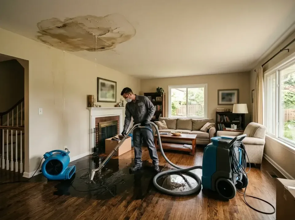 attic-pipe-burst-ceiling-drip-008 — frequently asked questions, Water Damage Restoration & Carpet Care in Decatur, MS